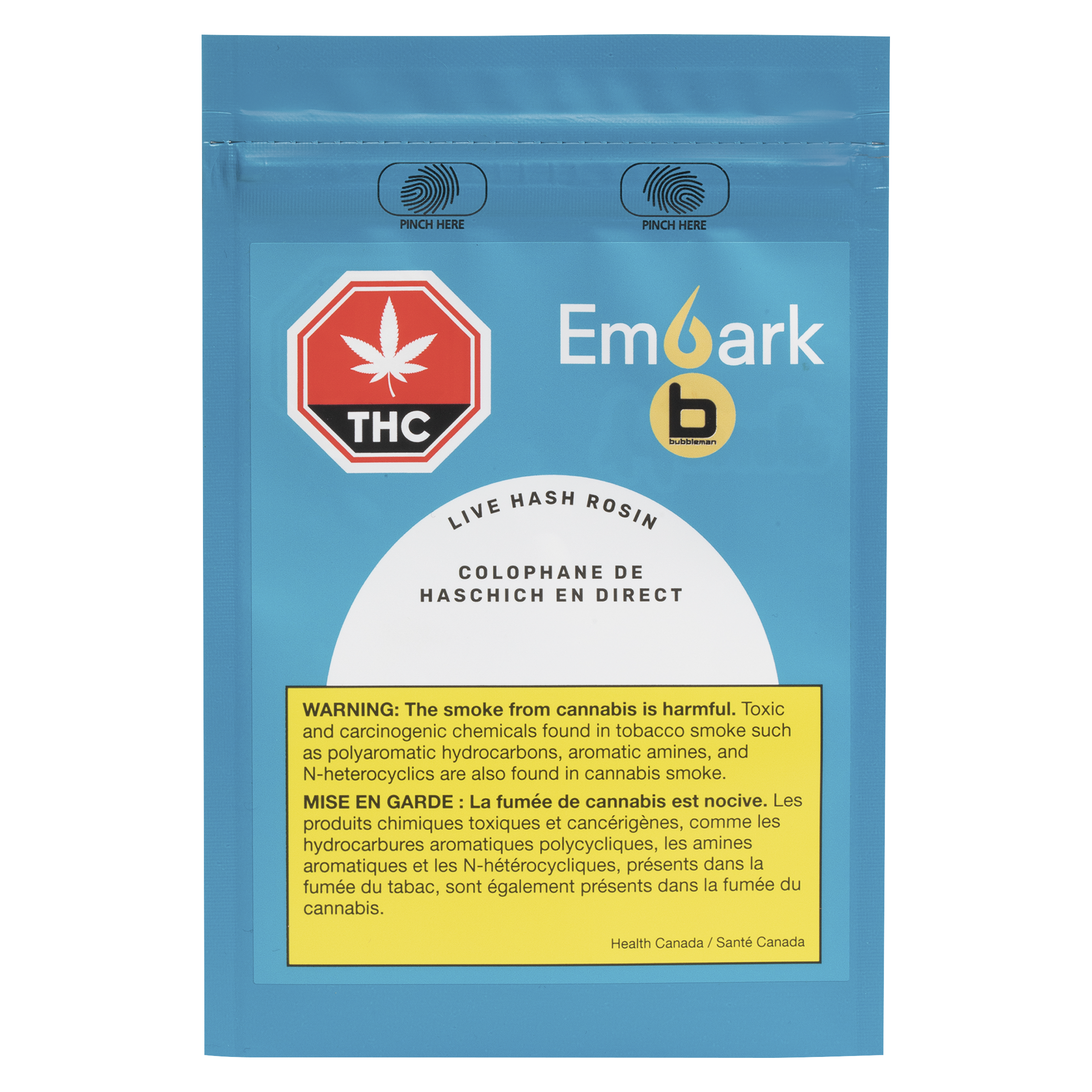 Embark Bubbleman - Live Hash Rosin - Hybrid - 1g