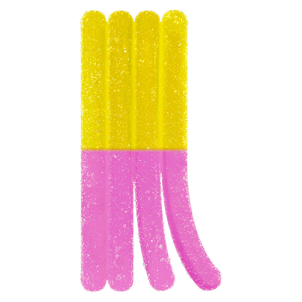 Olli StikiStix - 1Pack - 100 CBD Pink Lemonade Punch Gummy Hybrid