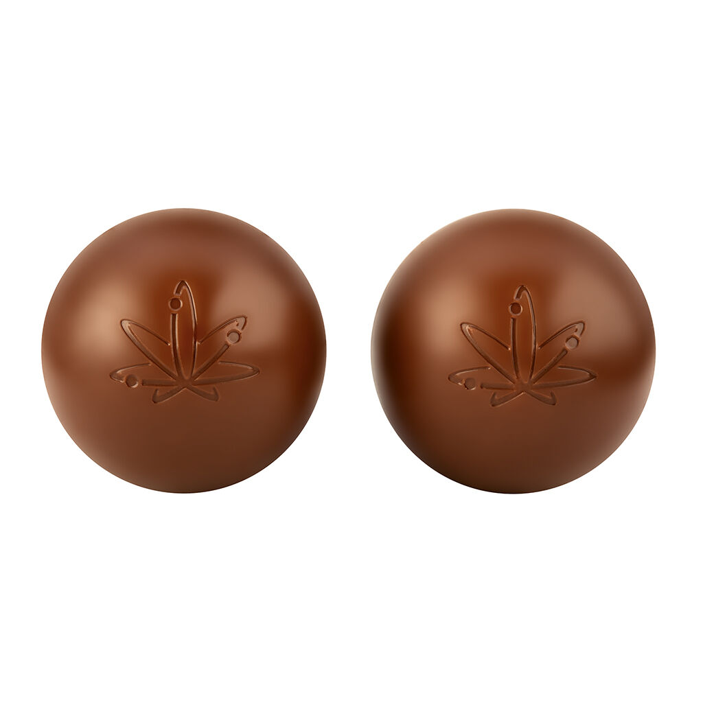 Edison Bytes - Gingerbread Milk Chocolate Truffles - 2x12g