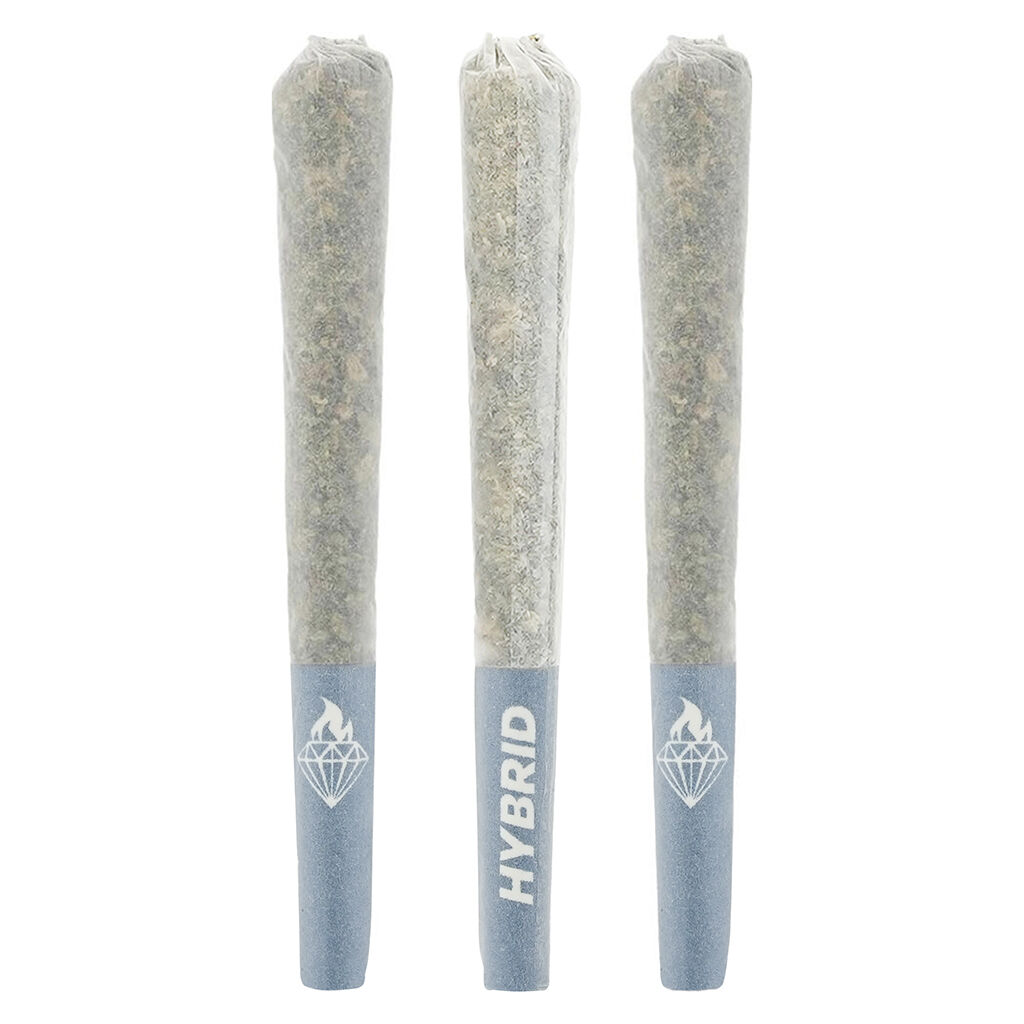 Dymond Concentrates 2.0 - Purple Punchsicle Diamonds & Sauce Infused Pre-Roll - Hybrid - 3x0.5g