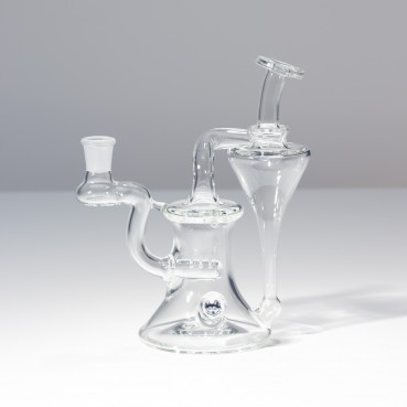 Green Belt Glass Rig w/ Opal