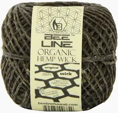 Bee Line Hemp Wick Thick 200ft