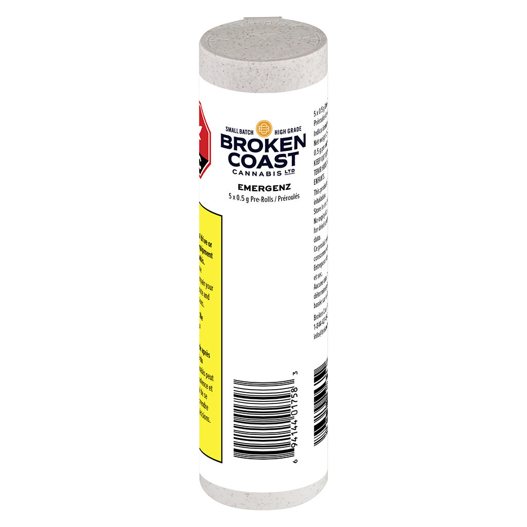 Broken Coast - EmergenZ Pre-Roll - Sativa - 5x0.5g