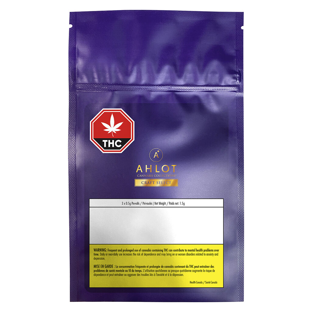 AHLOT - Cannabis Collections: Craft Select Pre-Roll - 3x0.5g