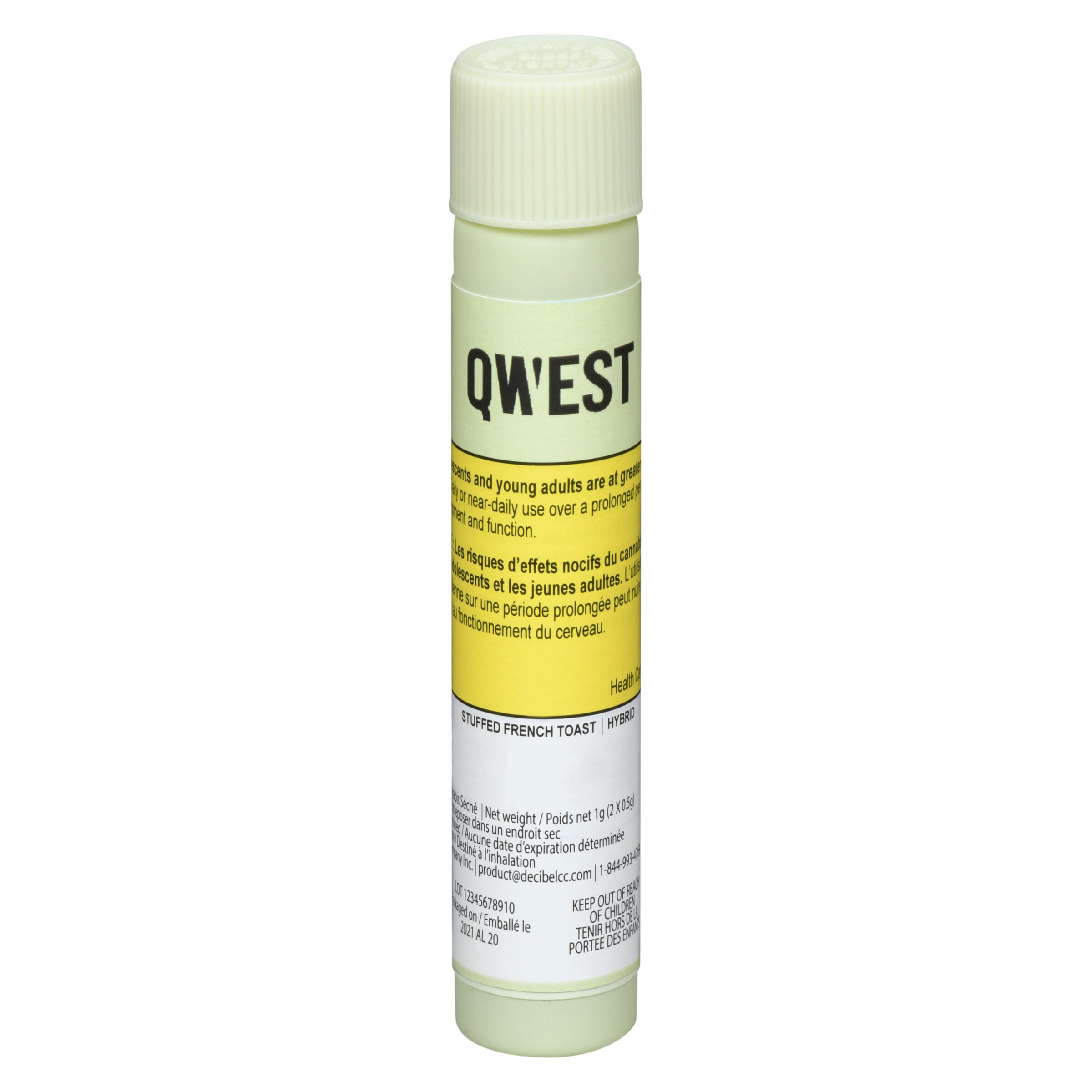 Qwest - Stuffed French Toast Pre-Roll - 2x0.5g