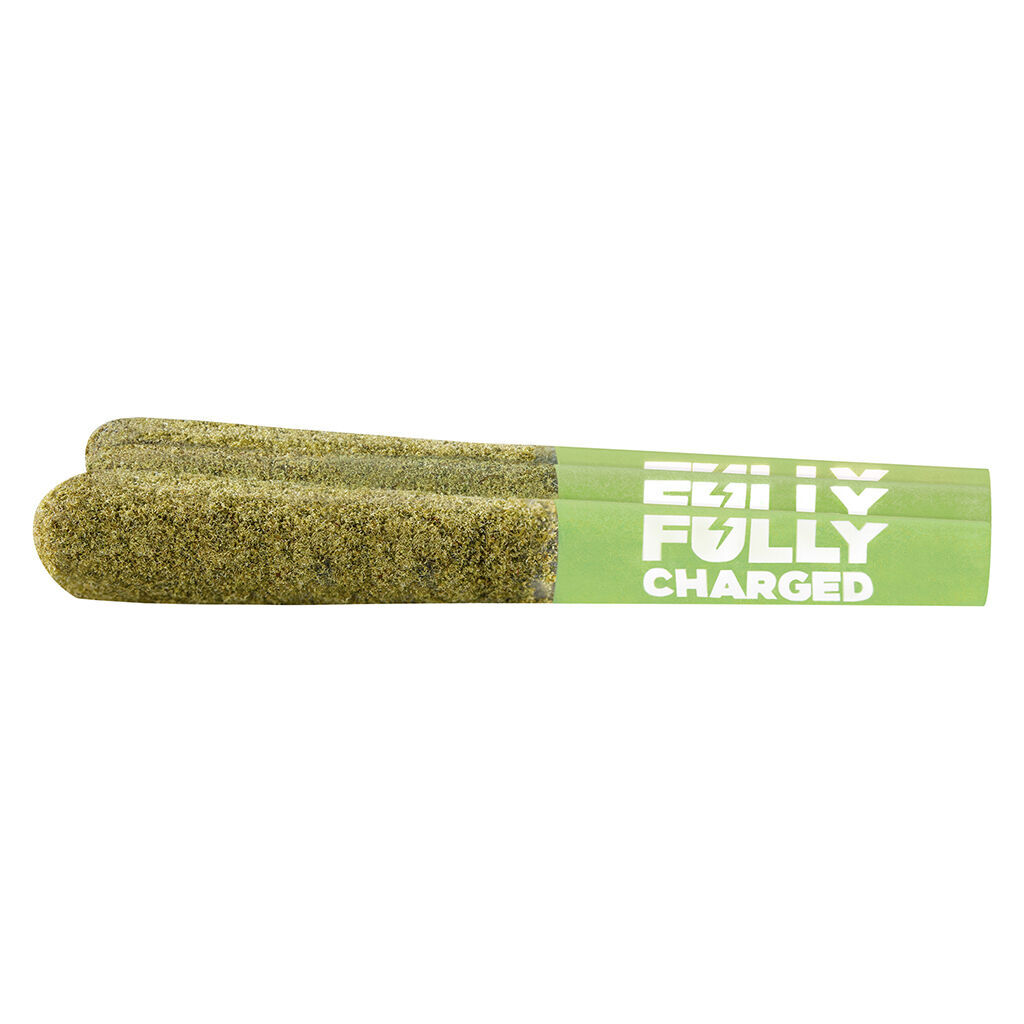 SPINACH FEELZ - Fully Charged Mango Kiwi Haze CBC Infused Pre-Roll - Sativa - 3x0.5g