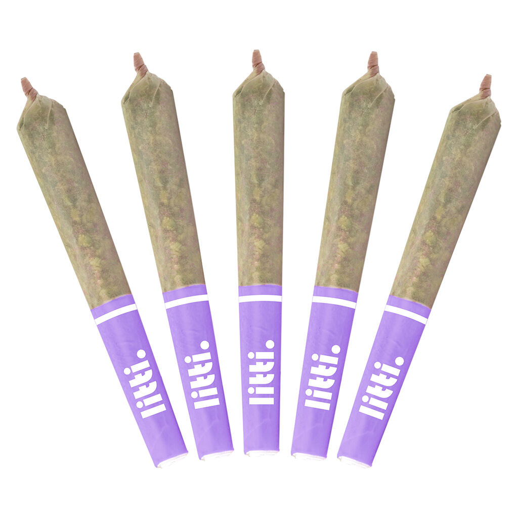 LITTI - Bussn' Blackberry Infused Pre-Roll - Indica - 5x0.5g