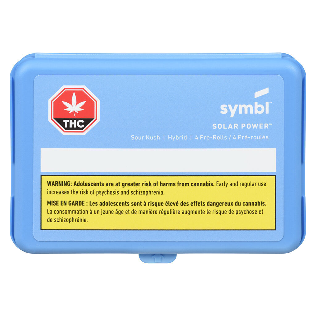 Symbl - Solar Power Pre-Roll Hybrid - 4x0.5g