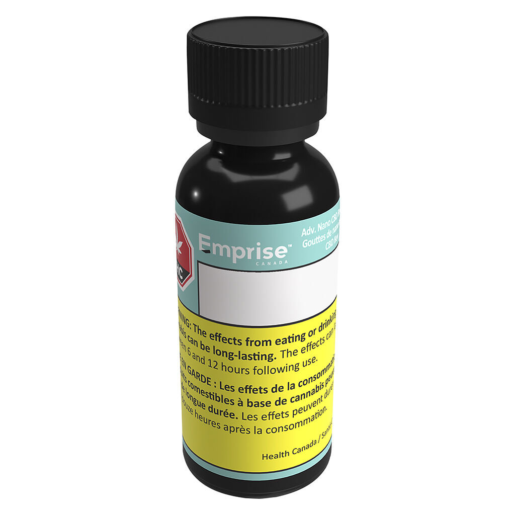 Emprise Canada - Adv. Nano CBD BevDrops Oil - Sativa - 30ml
