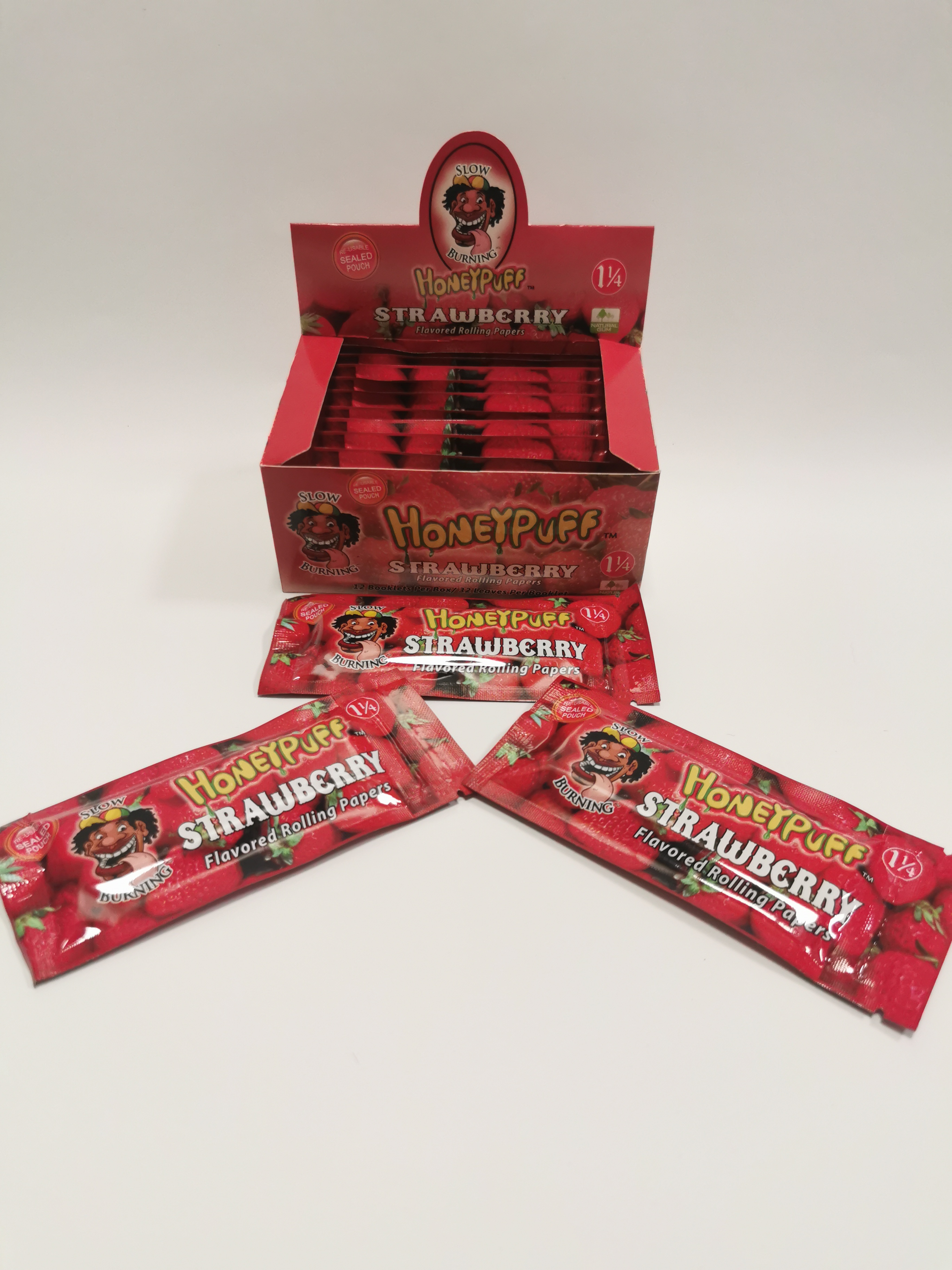 Honey Puff Papers - Strawberry