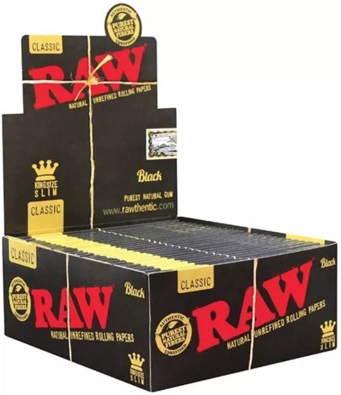 RAW - Black King Size Slim