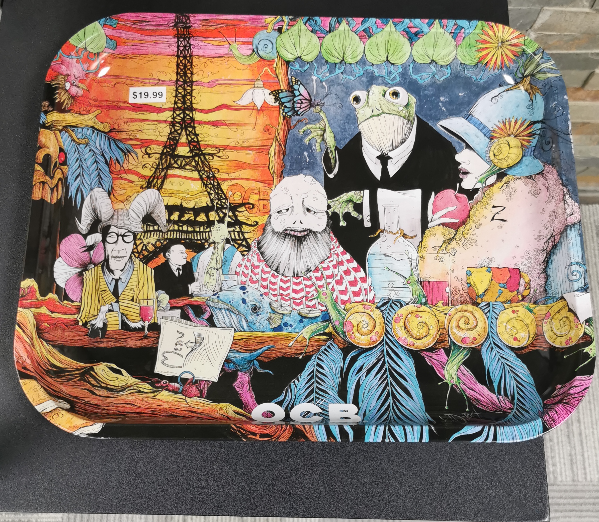 Rolling Tray - Illustrated - Large