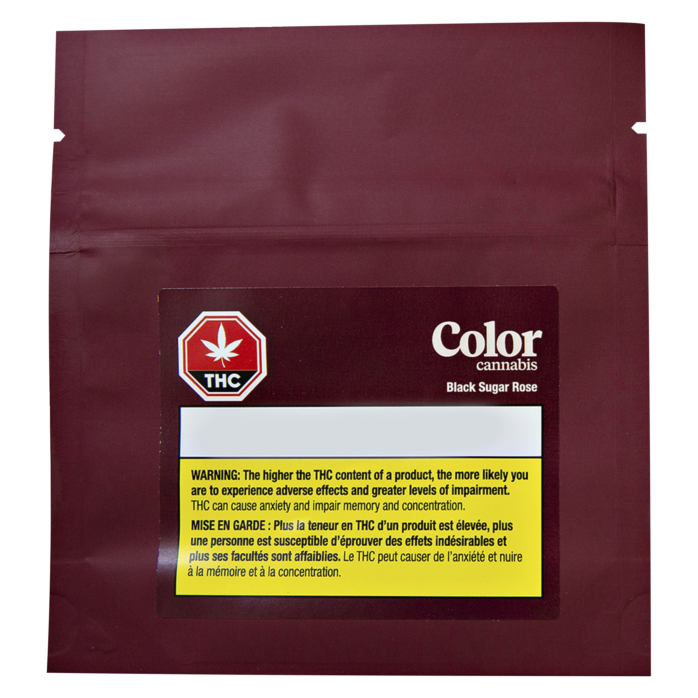 Color Cannabis - Black Sugar Rose Pre-Rolls - Indica - 2x0.35g