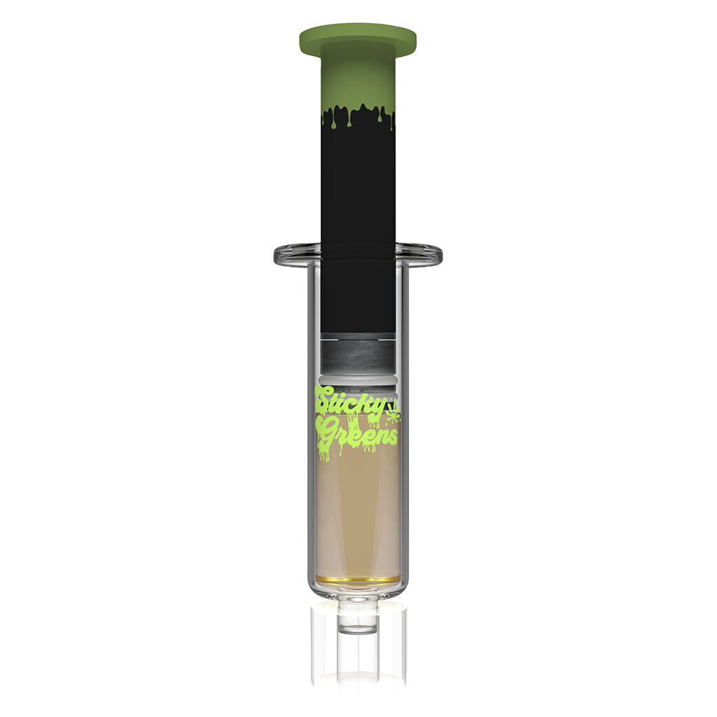 Sticky Greens - Drip N' Rip - Just Greens HIGH THC - Liquid Diamonds - Hybrid - 0.95g