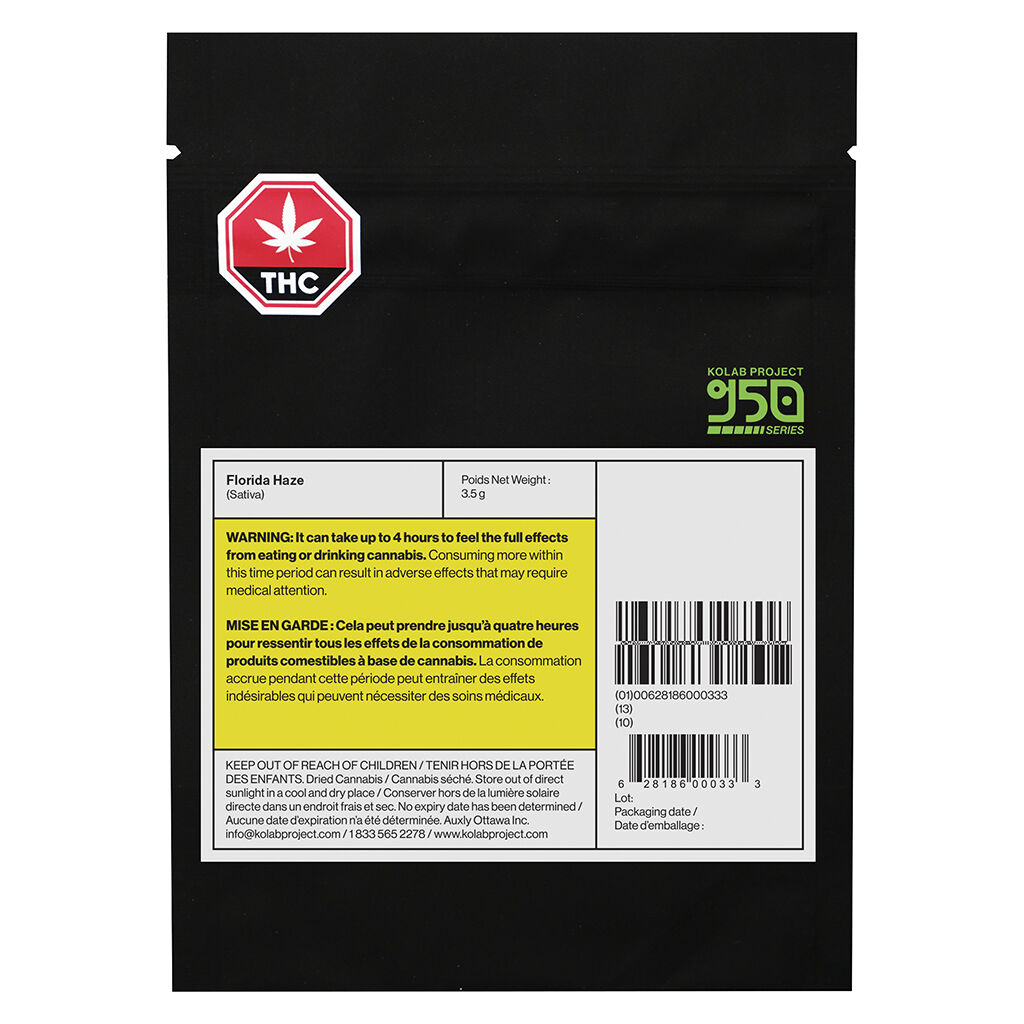 Kolab Project - 950 Series Florida Haze - Sativa - 3.5g