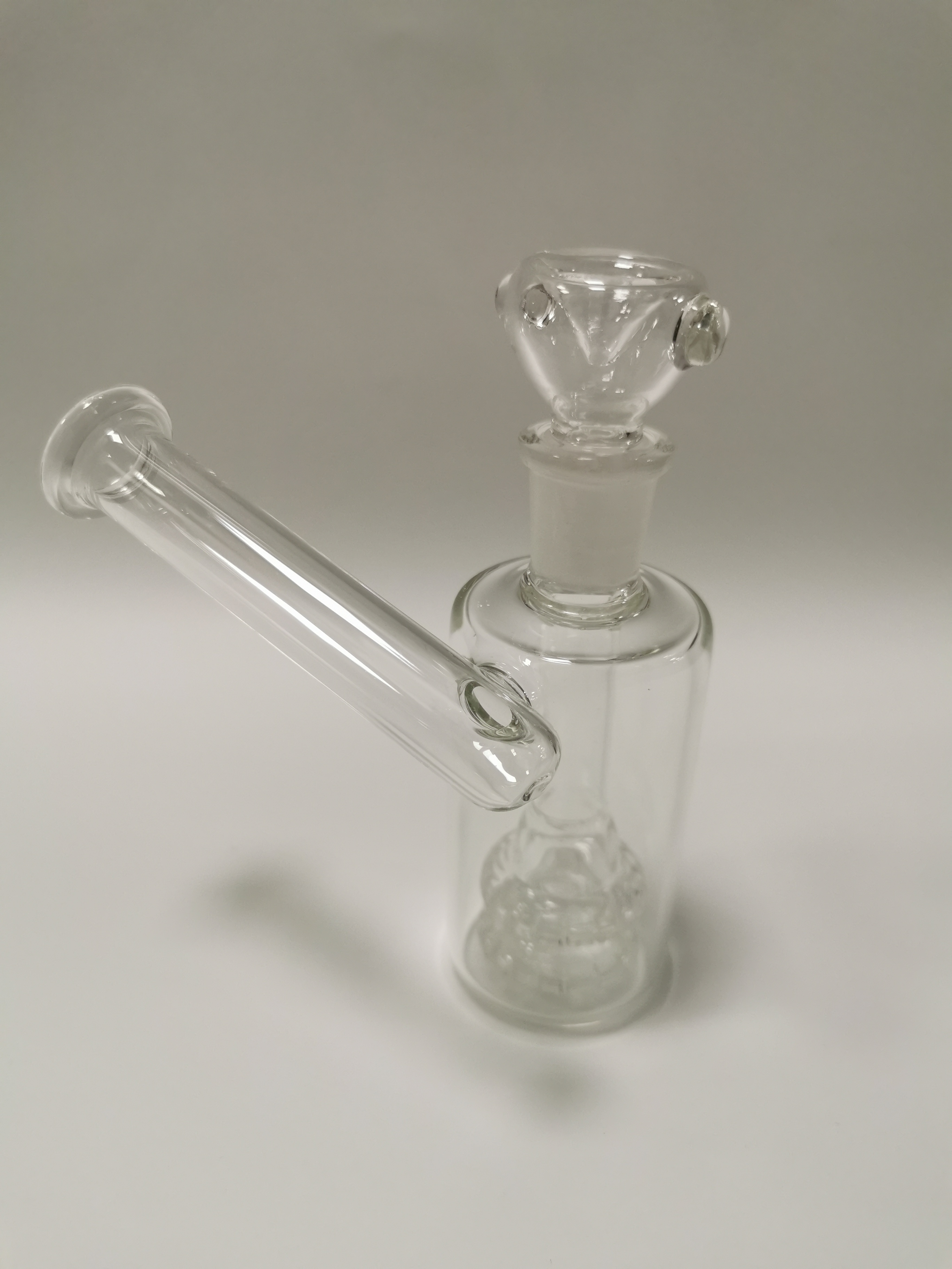 Glass Bong - 6inch Clear With Perc