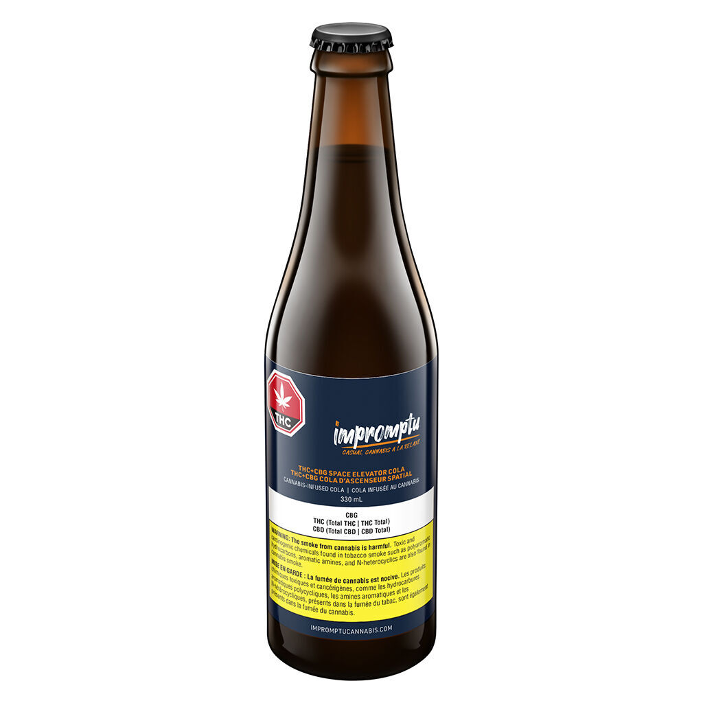 Impromptu - THC+CBG Space Elevator 20 CBG:10 THC Cola - Hybrid - 330ml