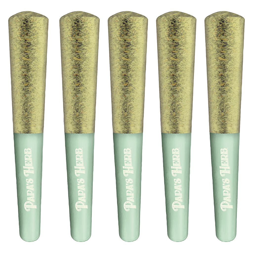 Papa's Herb - Sativa Jack Herer Infused Pre-Roll - 5x0.5g