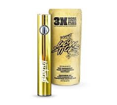 BOXHOT Glow Sticks 510 Vape Battery Gold