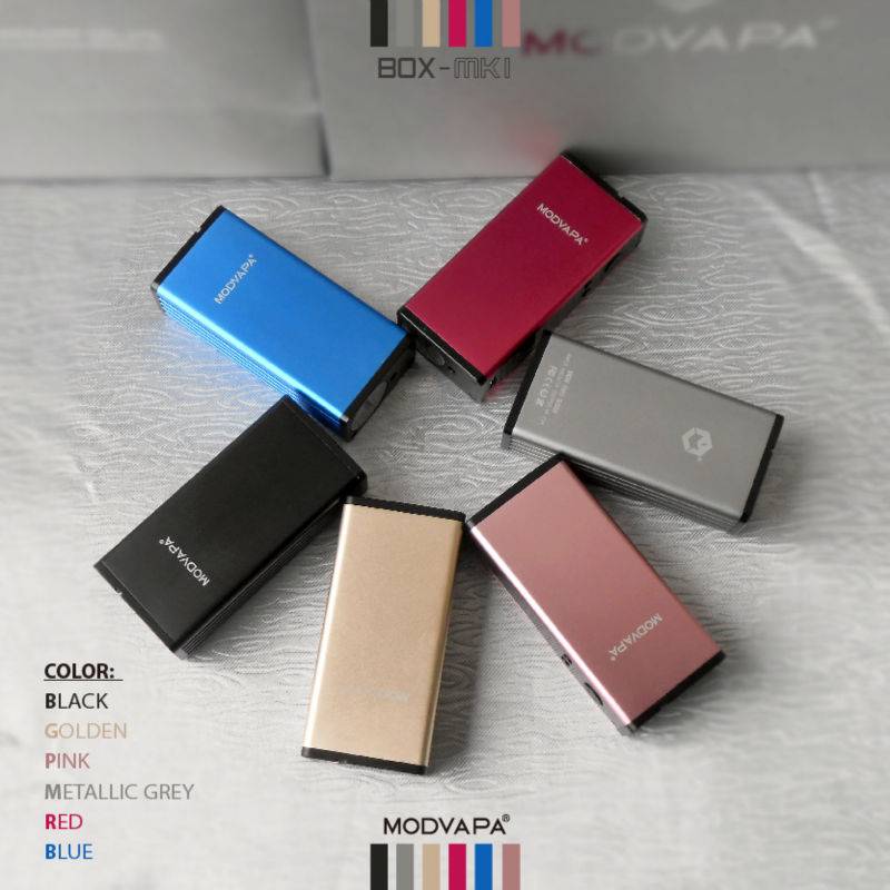 Modvapa - 50w Box Mod - Metallic Grey