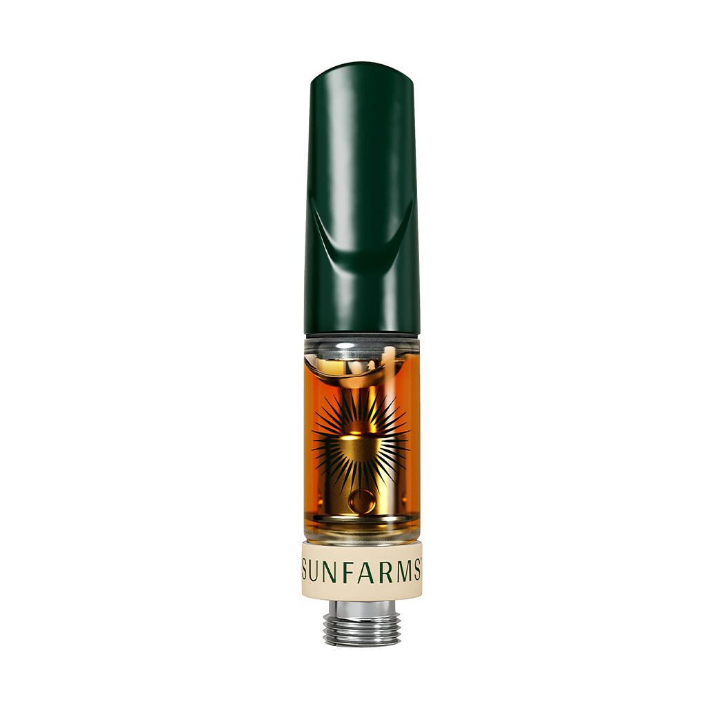 Pure Sunfarms - White Rhino Full Spectrum 510 Thread Cartridge Indica - 0.5g