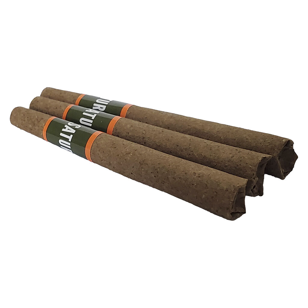 Saturday - MAC 10 Sauce + Diamonds Infused Mini Blunts - Indica - 3x0.5g