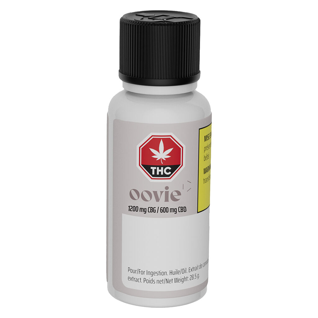 Oovie - 1200 CBG / 600 CBD - Hybrid - 30ml