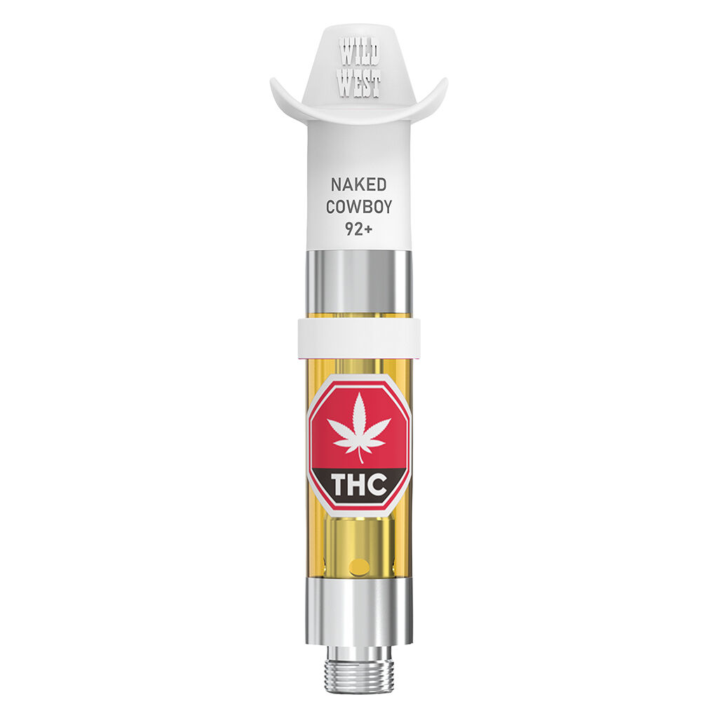 Wild West - Naked Cowboy 92+ 510 Thread Cartridge - Sativa - 0.95g