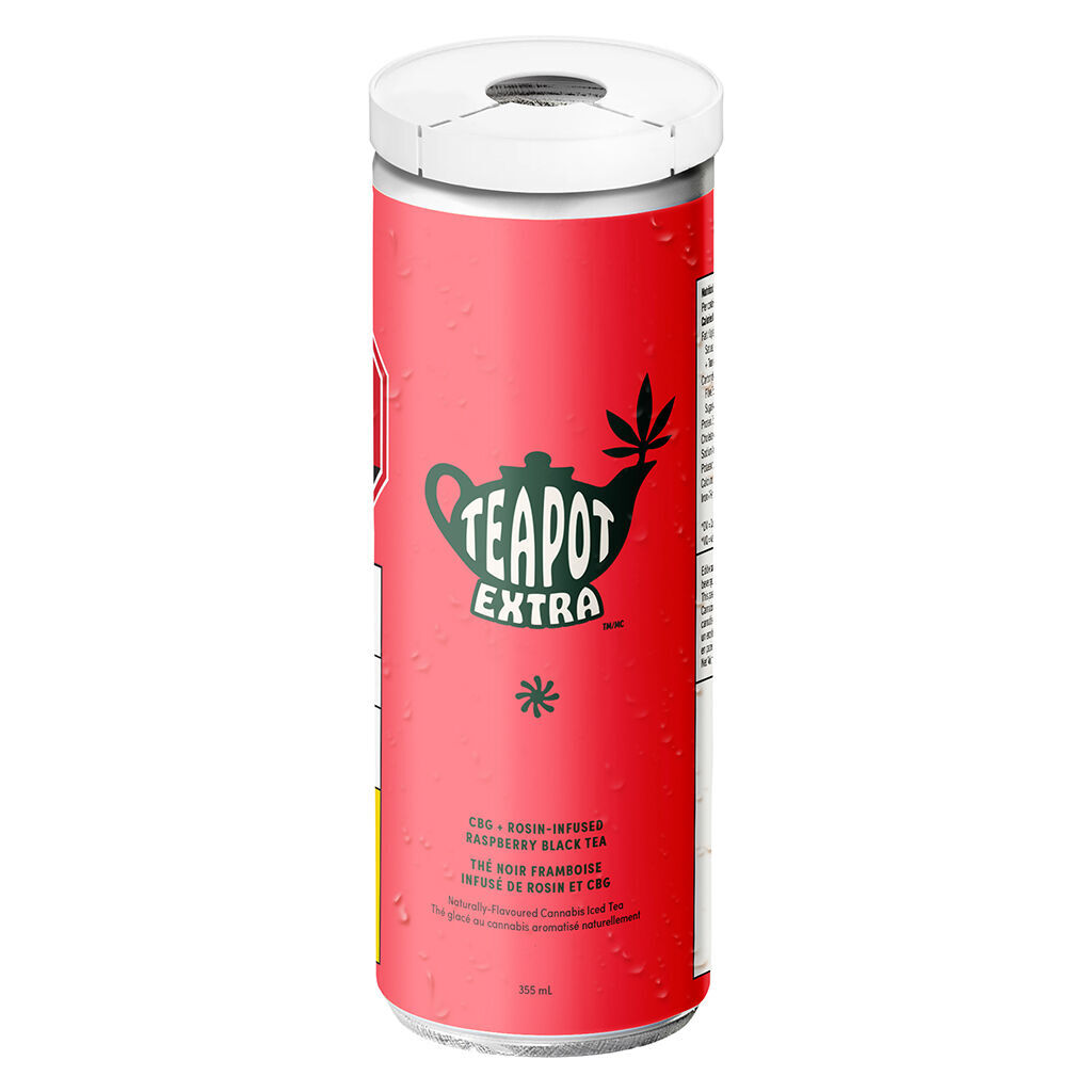 Teapot - CBG + Rosin Raspberry Black Tea - Hybrid - 355ml