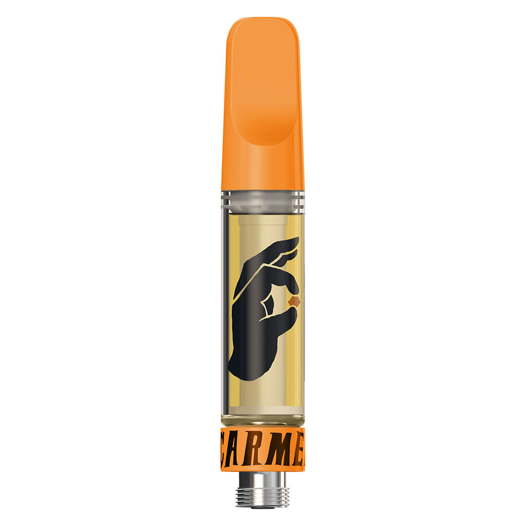 Carmel - Zebra Stripes Pure Live Resin 510 Thread Cartridge - Indica - 1g
