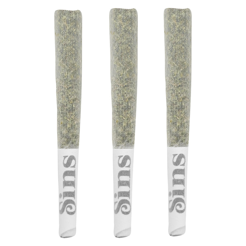 Sixty Seven Sins - Gas Face Pre-Roll - Indica - 3x0.5g