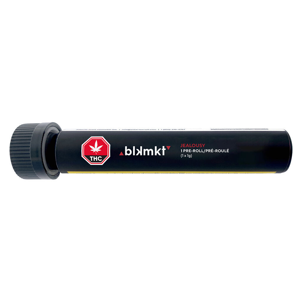 BLK MKT - Jealousy Pre-Rolls - BLKMKT - Jealousy Pre-Rolls - 1x1g