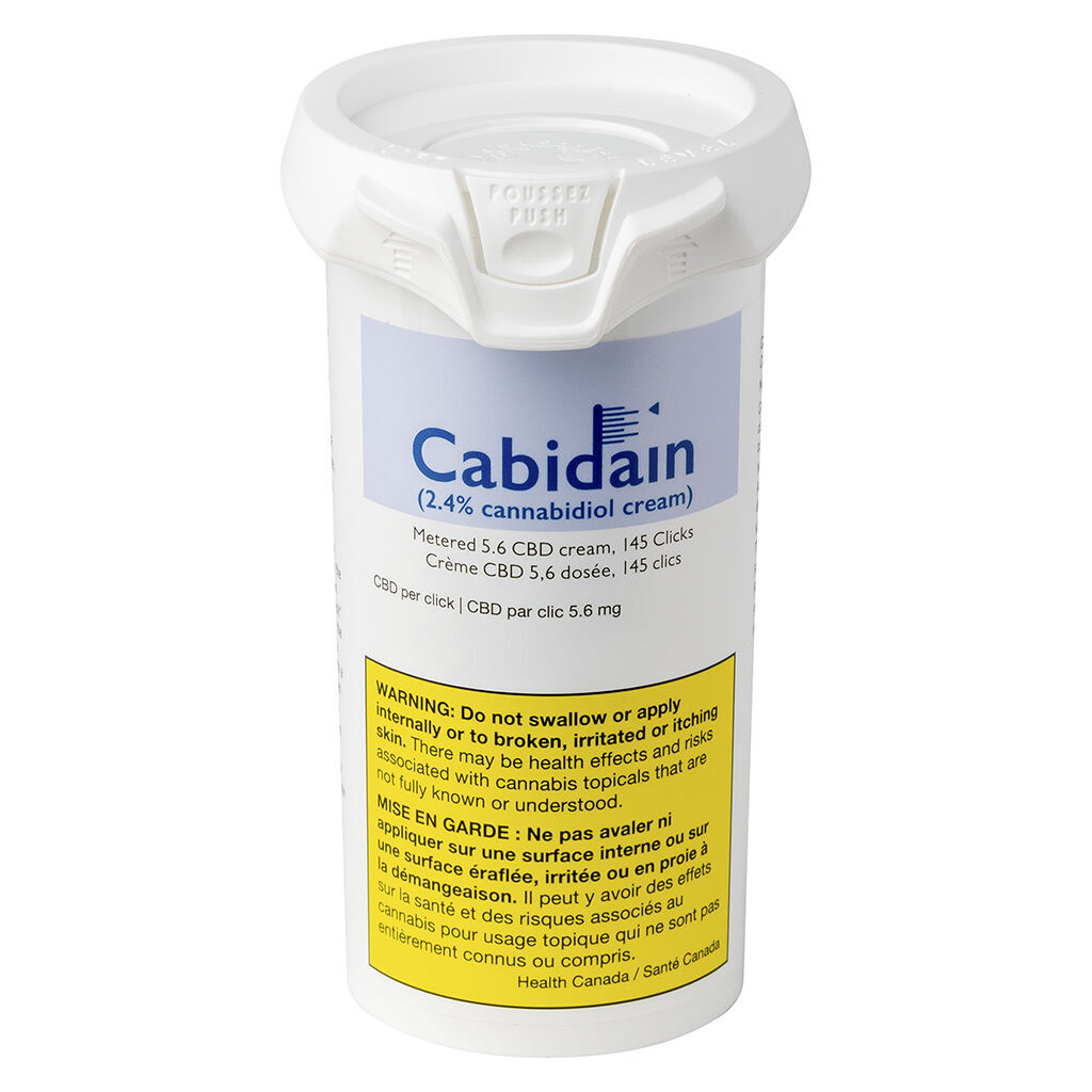 Cabidain - Metered 5.6 CBD Cream - Blend - 33g