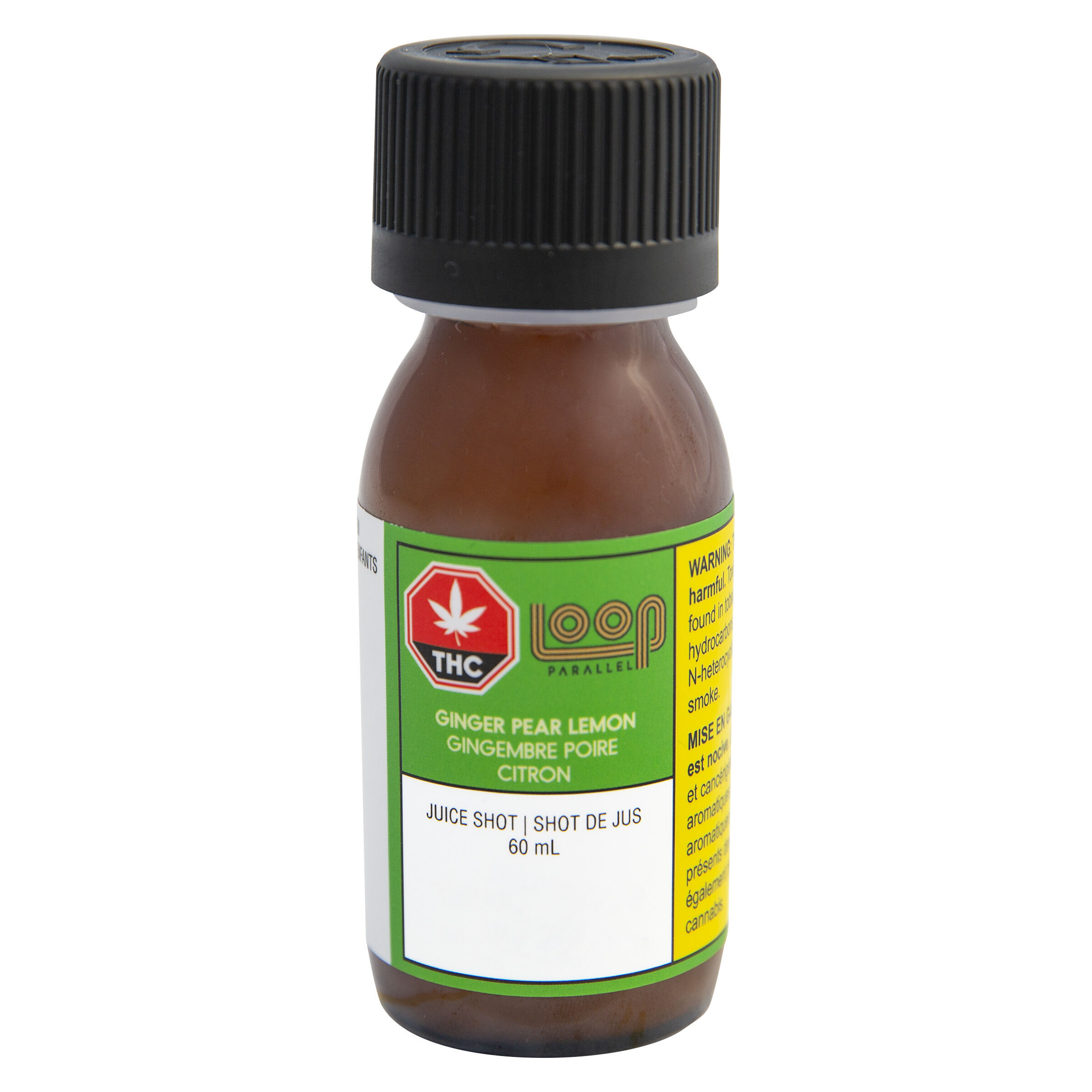 Loop Parallel - Ginger Pear Lemon Juice Shot - Hybrid - 1x60ml