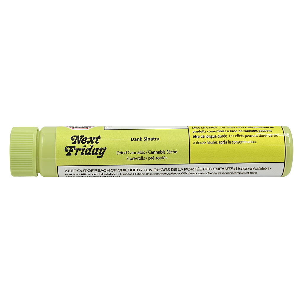 Next Friday - Dank Sinatra Pre-Roll - Indica - 3x0.5g