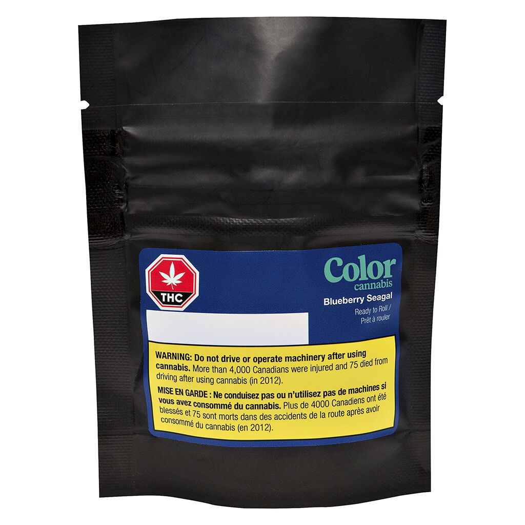 Color Cannabis - Blueberry Seagal Ready To Roll