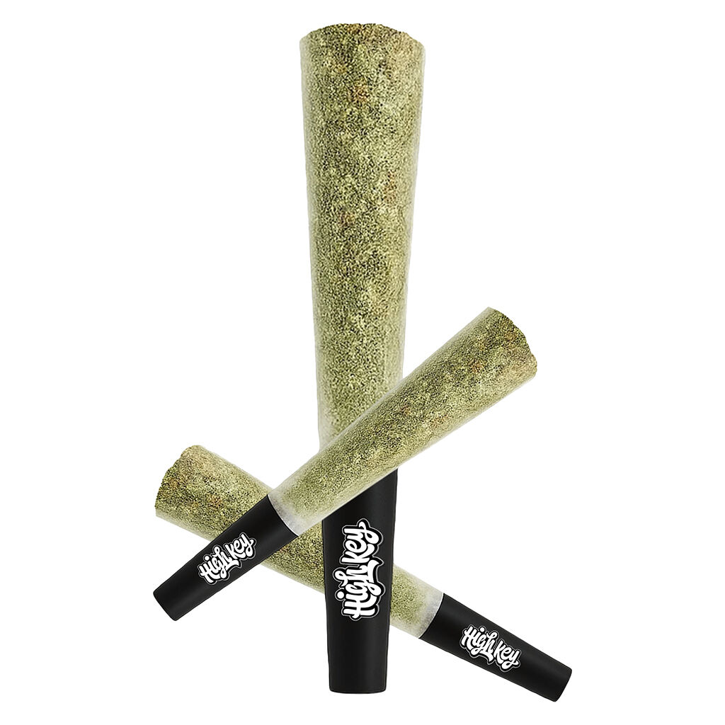 High Key - Tangerine Dream Triple Infused Pre-Roll - Hybrid - 3x0.75g