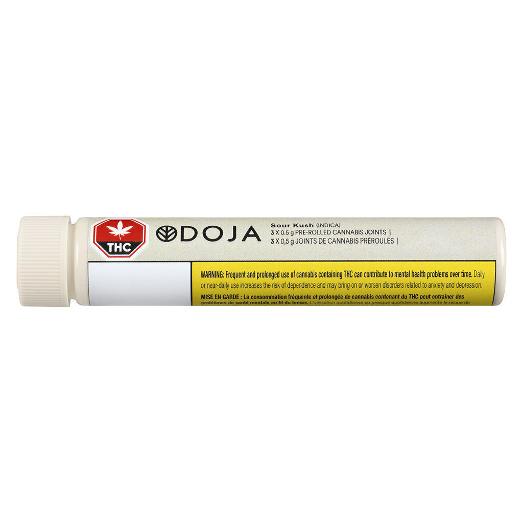 Doja - Sour Kush Pre-Roll - Indica - 3x0.5g