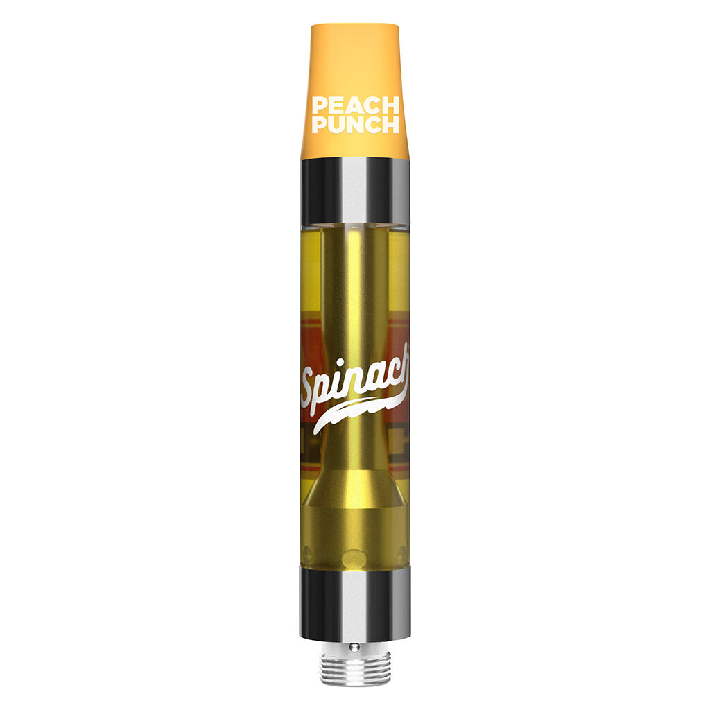 Spinach - Peach Punch 510 Thread Cartridge - Hybrid - 1.2g