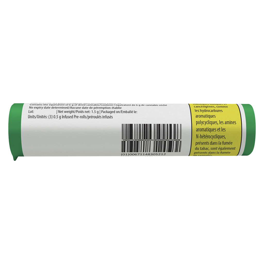 SHRED X - Megamelon Heavies Diamond & Disty Infused Pre-Roll 3x0.5g - SHRED X - Megamelon Heavies Diamond & Disty Infused Pre-Roll - Hybrid - 3x0.5g