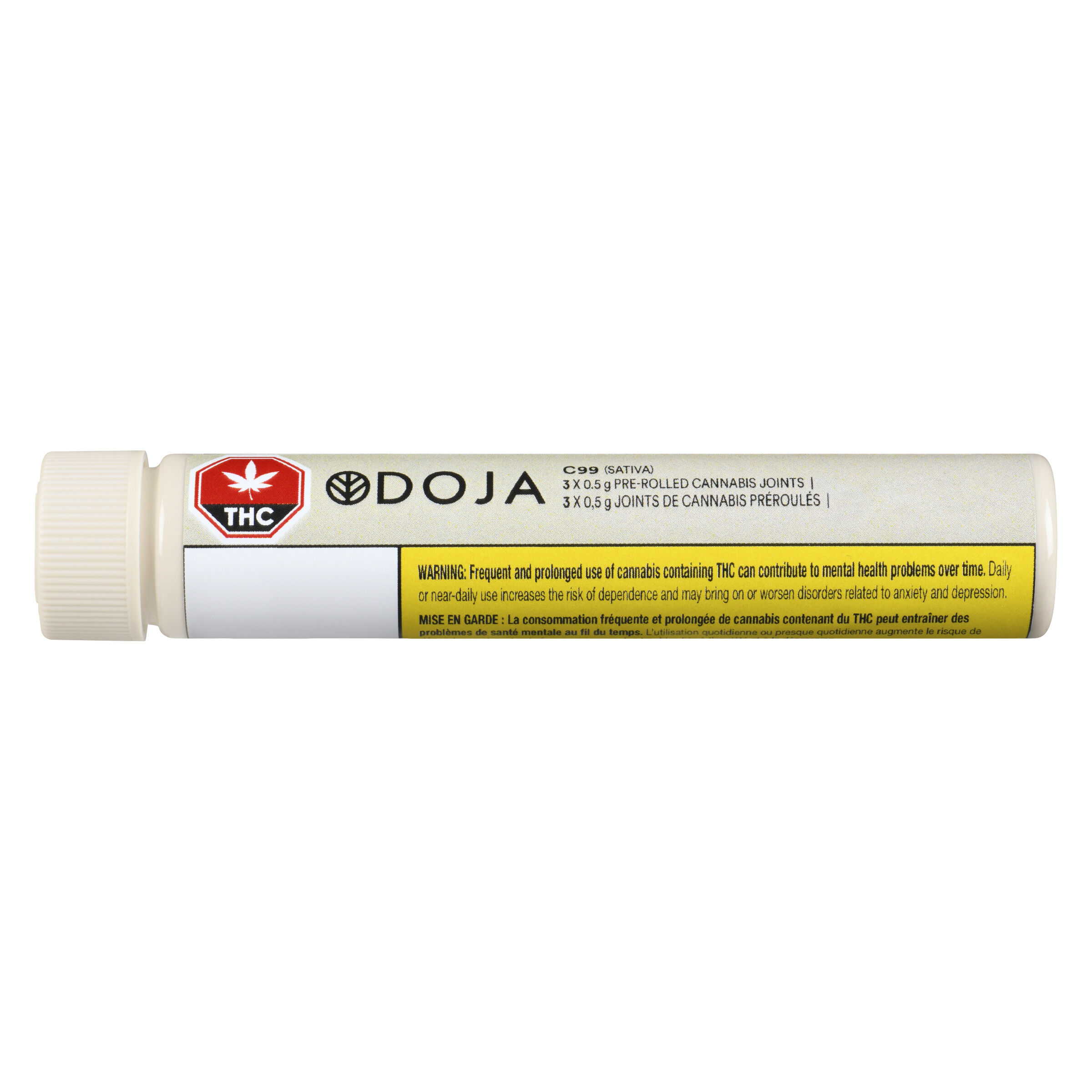 Doja - C99 Pre-Rolls - Sativa - 3x0.5g