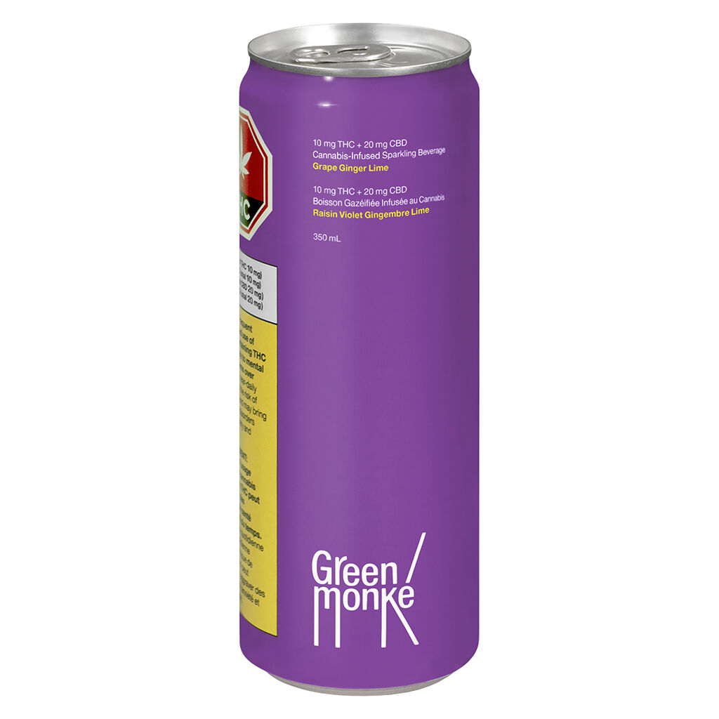 Green Monke - Purple Grape Ginger - Hybrid - 350ml