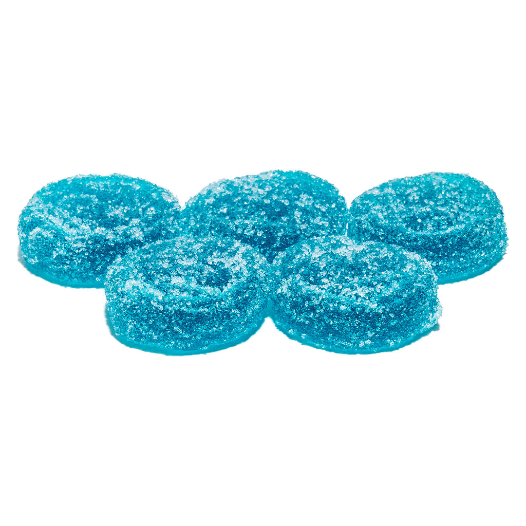 Platinum Vape - Blue Raz Indica Gummies - 5 Pack