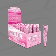 Elements Ultra Thin Pink Cones 1 1/4