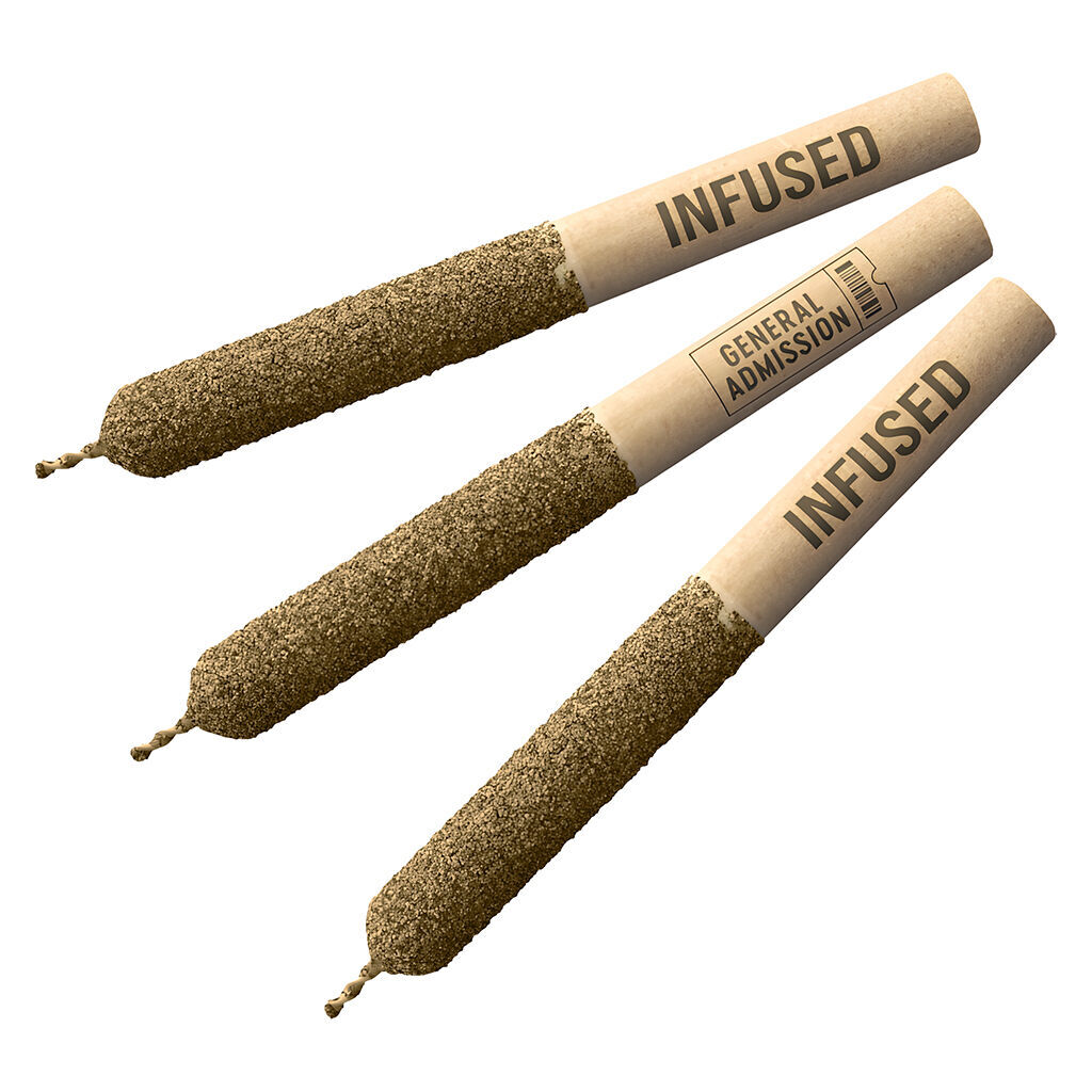 General Admission - Honeycrisp Melon Hi-Fi Infused Pre-Roll - Sativa - 3x0.5g