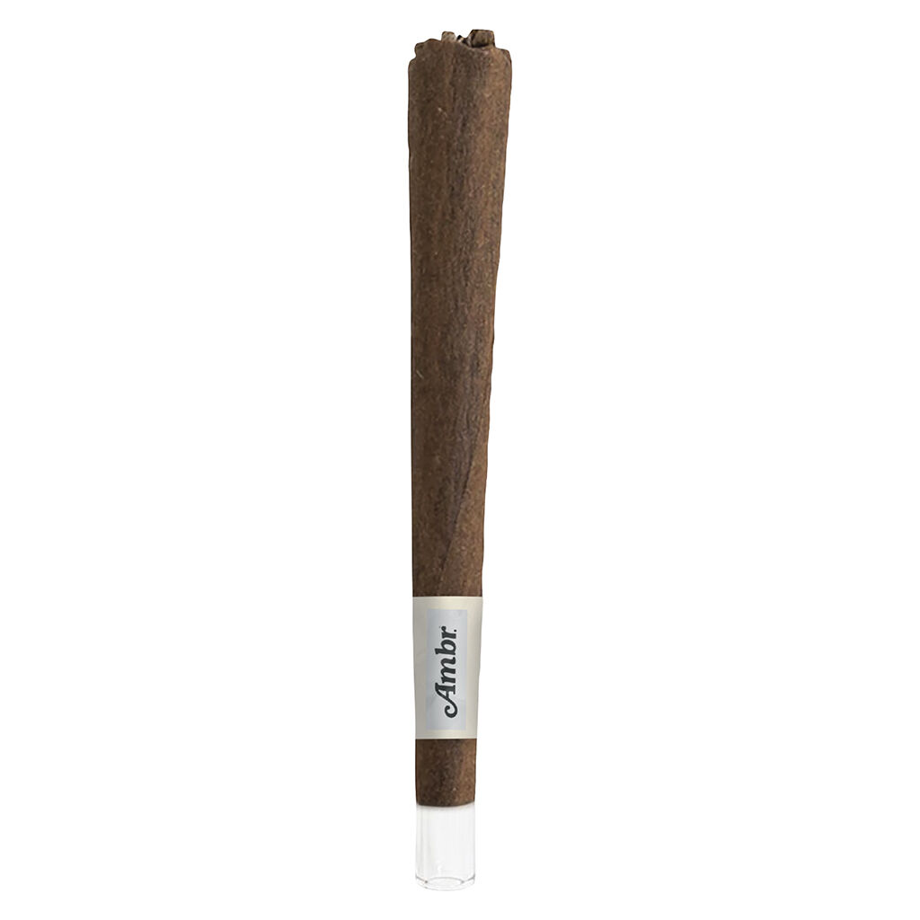 Ambr - Indica Berry Burst Kief Infused Glass Tip Blunt - 1x1g
