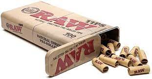 Raw - Authentic Pre-Rolled Tips 100pk - Raw - Authentic Pre-Rolled Tips - 100pk