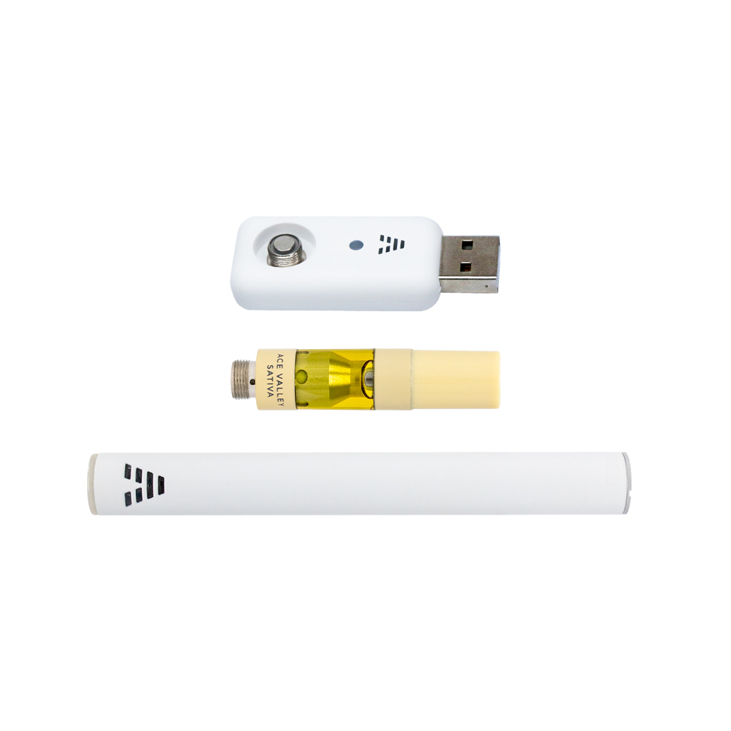 Ace Valley - Sativa 510 Thread Cartridge Starter Kit Sativa - 0.45g