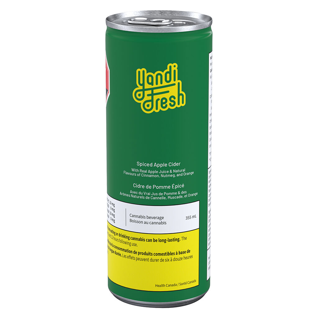 Yandi Fresh - Spiced Apple Cider - Hybrid - 355ml