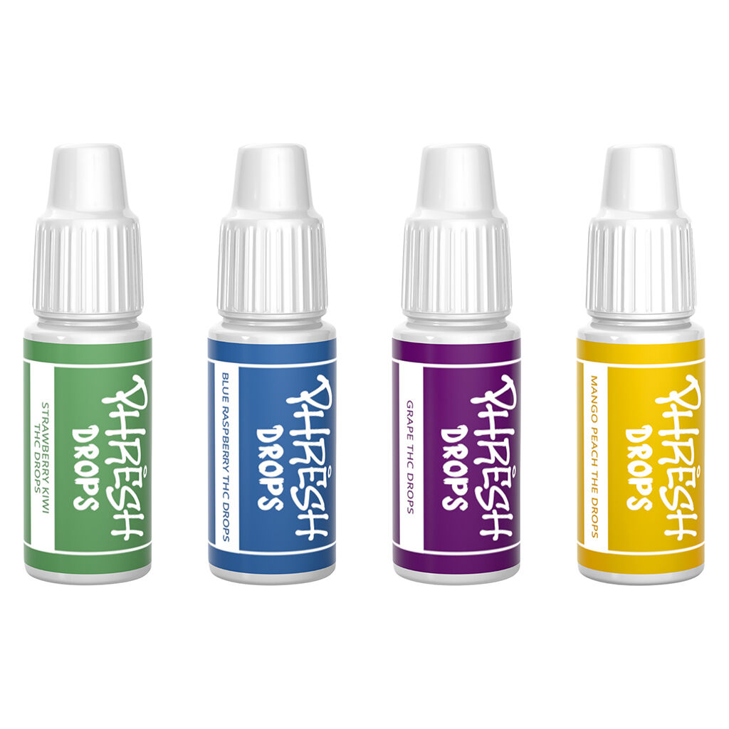 PHRESH THC DROPS - Variety Pack - Hybrid - 9.2ml